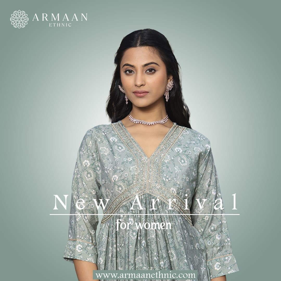 Armaan Ethnic Wear traditional printed suit with dupatta